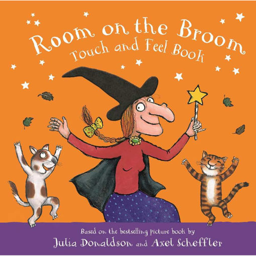 Picture of ROOM ON THE BROOM TOUCH AND FEEL BOOK